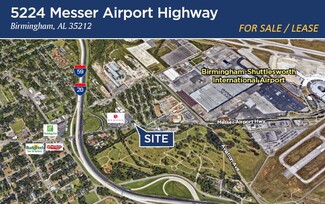 Plus de détails pour 5224 Messer Airport Hwy, Birmingham, AL - Terrain à vendre