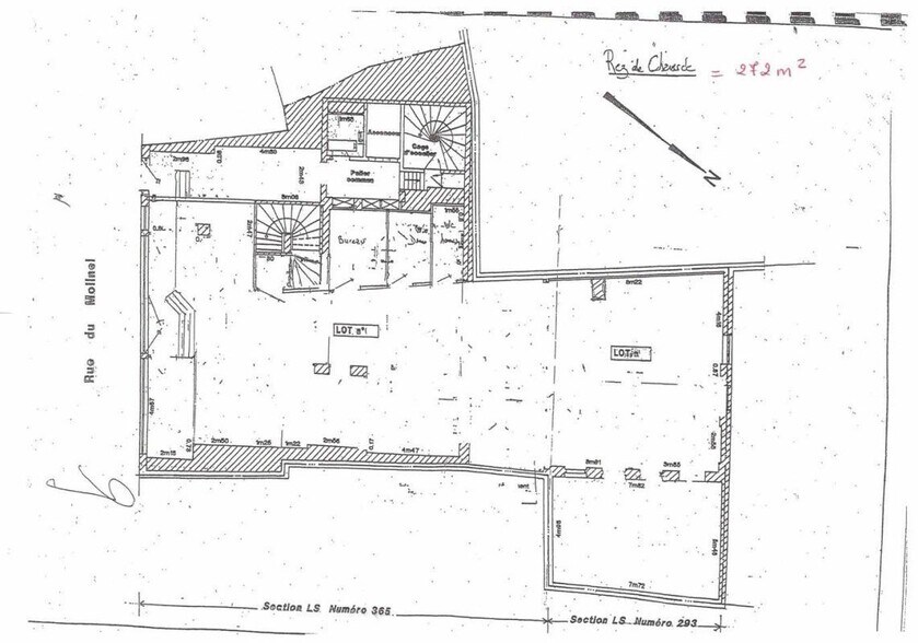 Local commercial dans Lille à louer - Plan d’étage – Image 2 sur 2