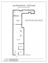 7411 Riggs Rd, Adelphi, MD à louer Plan d’étage– Image 1 sur 1