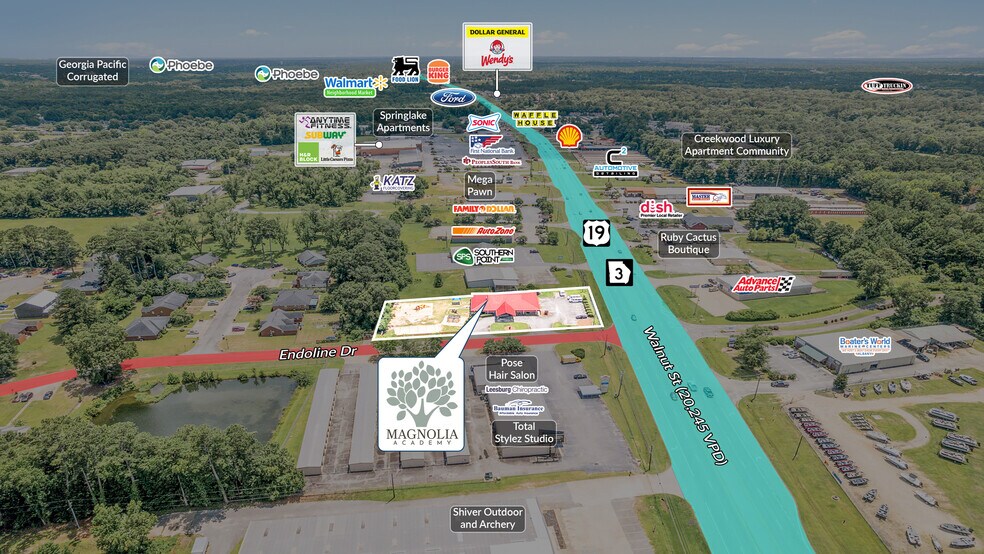 100 Endoline Dr, Leesburg, GA à vendre - Photo de l’immeuble – Image 2 sur 5