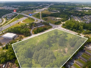 409 W Georgia Rd, Simpsonville, SC - VUE AÉRIENNE  vue de carte - Image1