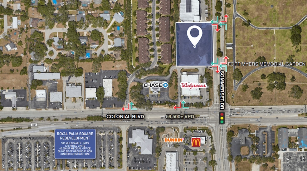 Sommerset Dr, Fort Myers, FL à vendre - Aérien – Image 1 sur 1
