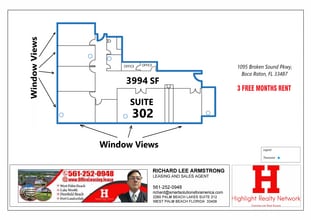 1095 Broken Sound Pky, Boca Raton, FL à louer Plan d’étage– Image 1 sur 3