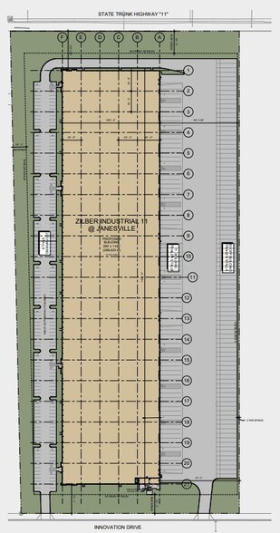 400 Innovation Drive, Janesville, WI à louer - Plan de site – Image 2 sur 4