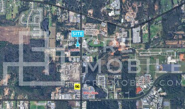 1071 Schillinger Rd N, Mobile, AL - VUE AÉRIENNE  vue de carte - Image1