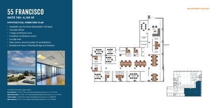 55 Francisco St, San Francisco, CA à louer Plan d’étage– Image 1 sur 4