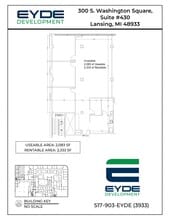 300 S Washington Sq, Lansing, MI à louer Plan de site– Image 1 sur 1