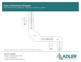 4505-4599 N Pine Island Rd, Sunrise, FL à louer Plan d’étage– Image 1 sur 1