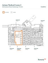 1949 Gunbarrel Rd, Chattanooga, TN à louer Plan d’étage– Image 1 sur 2
