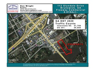 Plus de détails pour 108 & 112 Glyndale Dr, Brunswick, GA - Terrain à vendre