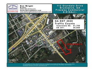Plus de détails pour 108 & 112 Glyndale Dr, Brunswick, GA - Terrain à vendre