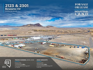 Plus de détails pour 2123 & 2301 Resource Dr, Hazen, NV - Terrain à louer