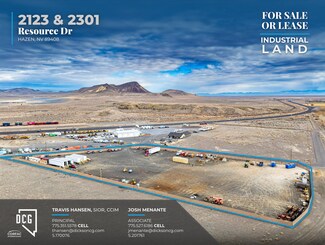 Plus de détails pour 2123 & 2301 Resource Dr, Hazen, NV - Terrain à louer