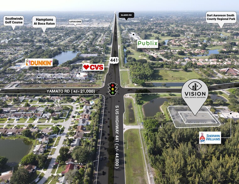 10055 Yamato Rd, Boca Raton, FL à vendre - Aérien – Image 3 sur 43