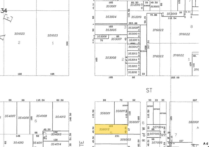 623-627 S State St, Salt Lake City, UT à louer - Plan cadastral – Image 3 sur 9