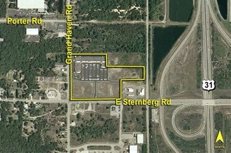 1028-1086 E Sternberg Rd, Muskegon, MI - VUE AÉRIENNE  vue de carte