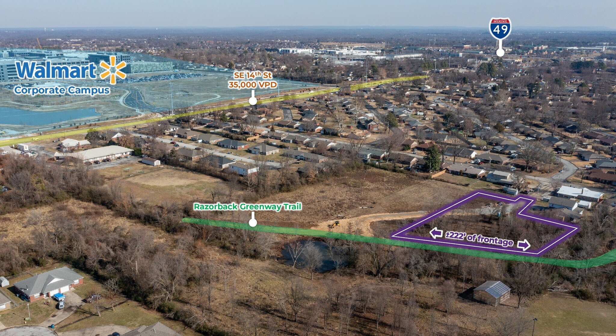 Lawrence Street, Bentonville, AR à vendre Photo principale– Image 1 sur 6