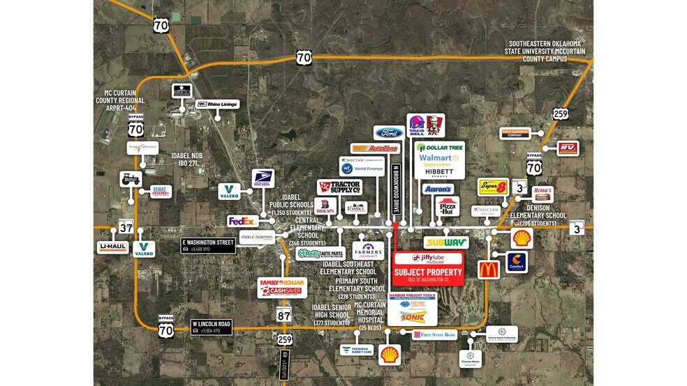 1603 E Washington St, Idabel, OK à vendre - Photo de l’immeuble – Image 3 sur 3