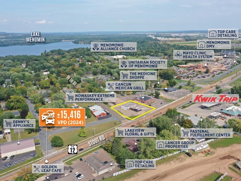 1903 Stout Rd, Menomonie, WI à vendre - Photo de l’immeuble – Image 3 sur 12