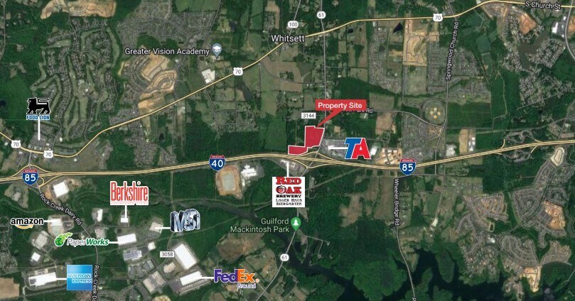 1100 NC 61 Hwy S, Whitsett, NC à vendre - Photo principale – Image 1 sur 1