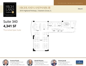 3010 Highland Pky, Downers Grove, IL à louer Plan d’étage– Image 1 sur 1