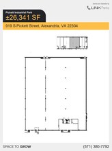 901-929 S Pickett St, Alexandria, VA à louer Plan d’étage– Image 1 sur 1