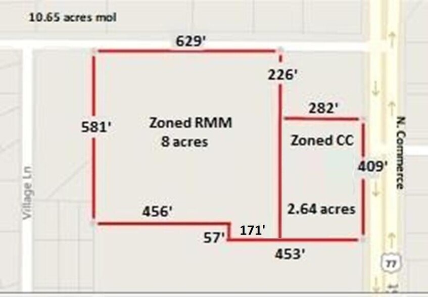 1421 Prairie Valley ST rd, Ardmore, OK à vendre - Photo de l’immeuble – Image 2 sur 2