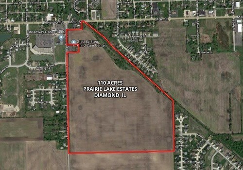 S. Berta, Diamond, IL à vendre - Aérien – Image 1 sur 2