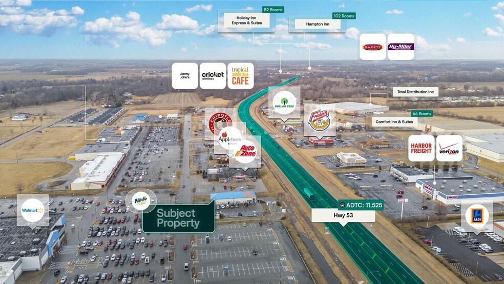 2170 N State Route 53, Fremont, OH à vendre - Aérien – Image 2 sur 3