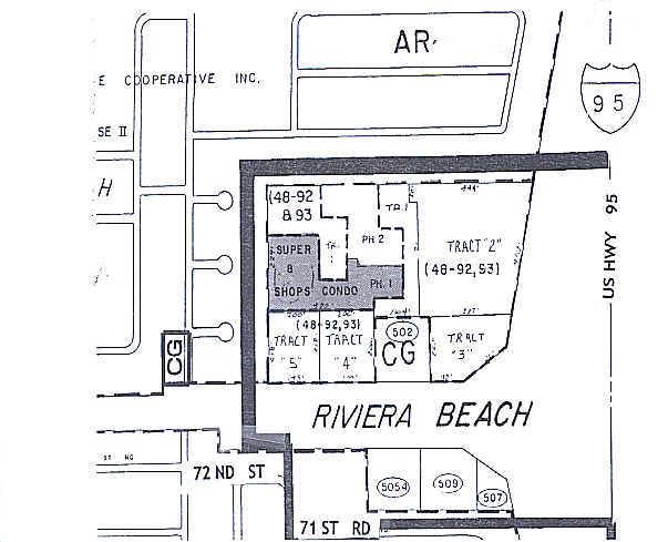 4152-4230 Blue Heron Blvd W, Riviera Beach, FL à vendre - Plan cadastral – Image 2 sur 38