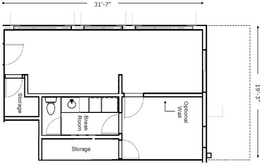 100 E Willetta St, Phoenix, AZ à louer - Plan d’étage – Image 2 sur 4