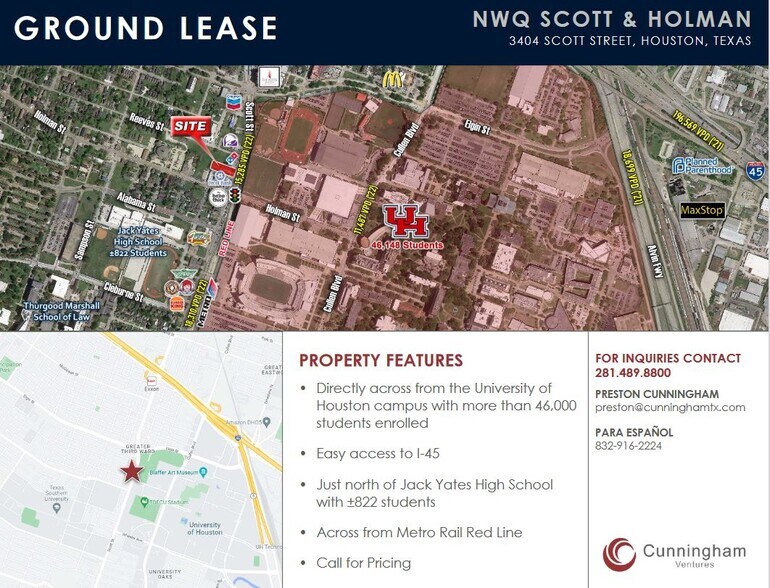 3404 Scott St, Houston, TX à louer - Photo principale – Image 1 sur 3