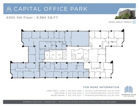 6305 Ivy Ln, Greenbelt, MD à louer Plan d’étage– Image 2 sur 6