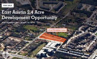 Plus de détails pour 2110 Thrasher Ln, Austin, TX - Terrain à vendre