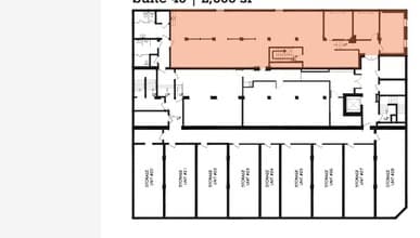 1018 MacLeod Trail SE, Calgary, AB à louer Plan d’étage– Image 2 sur 2