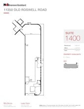 11350 Old Roswell Rd, Alpharetta, GA à louer Plan d’étage– Image 1 sur 1