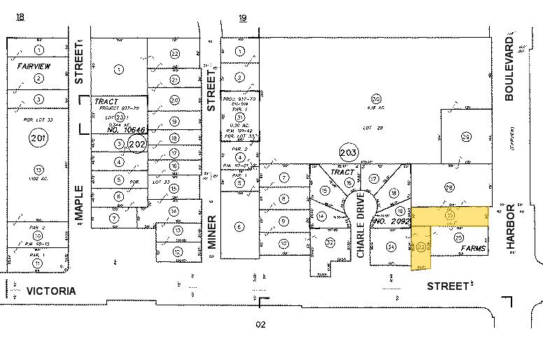 2165 Harbor Blvd, Costa Mesa, CA à louer - Plan cadastral – Image 2 sur 12
