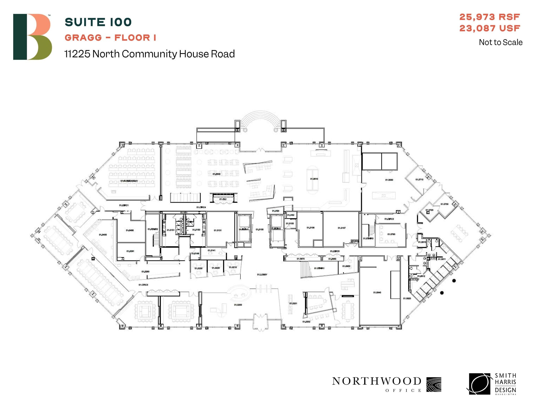 11225 N Community House Rd, Charlotte, NC à louer Plan d’étage– Image 1 sur 1