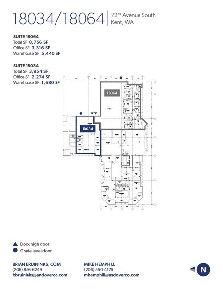 18026 72nd Ave S, Kent, WA à louer - Plan d’étage – Image 3 sur 3