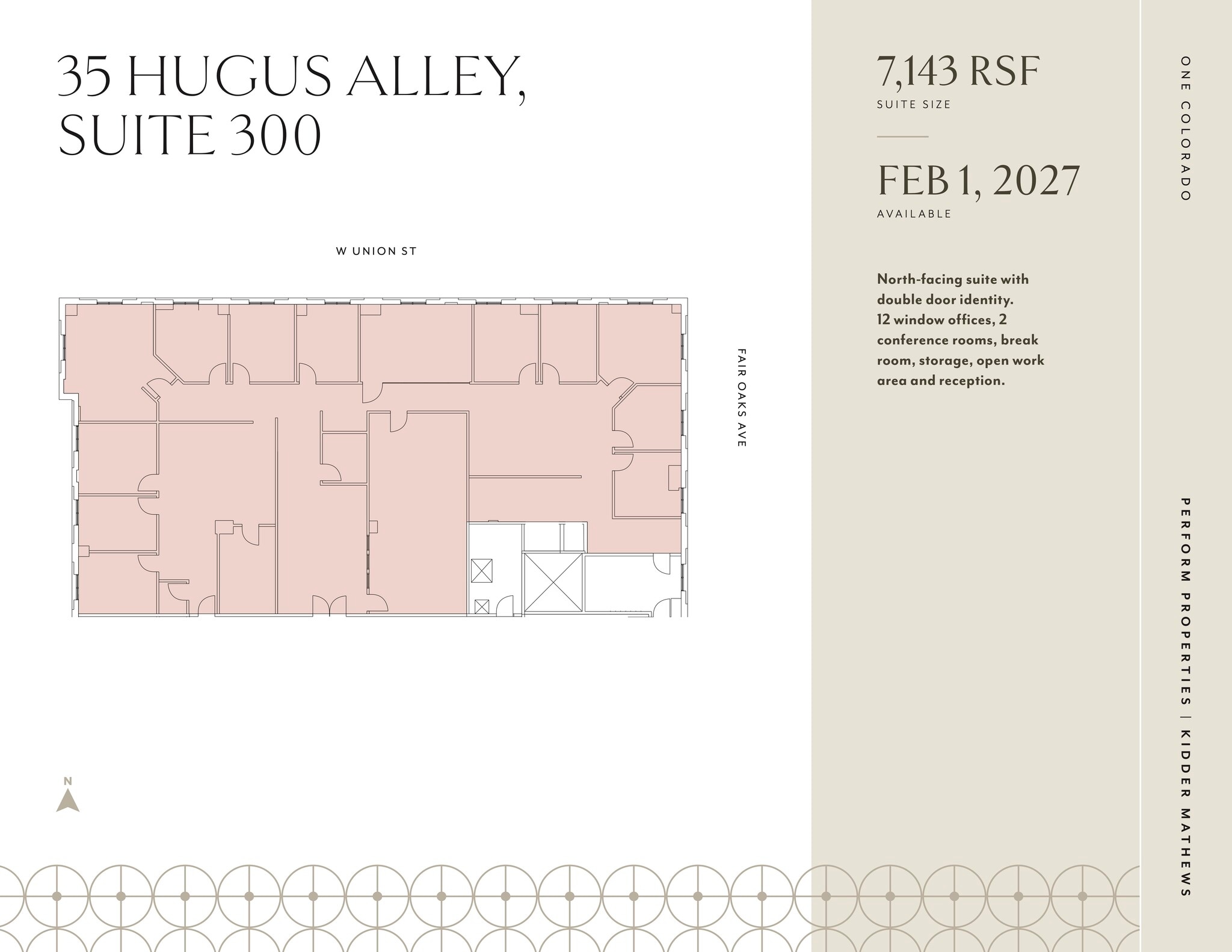 61-75 W Colorado Blvd, Pasadena, CA à louer Plan d’étage– Image 1 sur 1