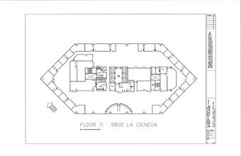 9800 S La Cienega Blvd, Inglewood, CA à louer Plan d’étage– Image 1 sur 1