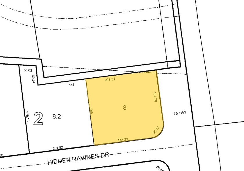 24 Hidden Ravines Dr, Powell, OH à louer - Plan cadastral – Image 2 sur 11