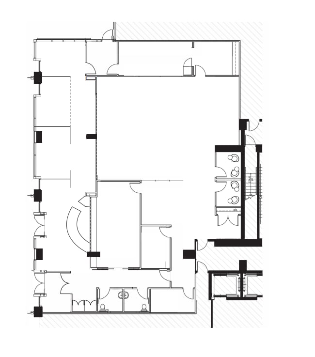 517 10th Ave SW, Calgary, AB à louer Plan d’étage– Image 1 sur 1
