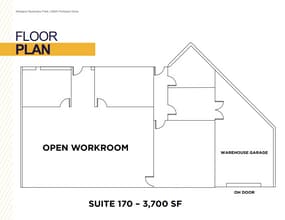 6925 Portwest Dr, Houston, TX à louer Plan d’étage– Image 1 sur 1