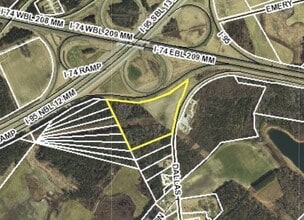 Dallas Rd, Lumberton, NC - Vue aérienne vue de carte - Image1