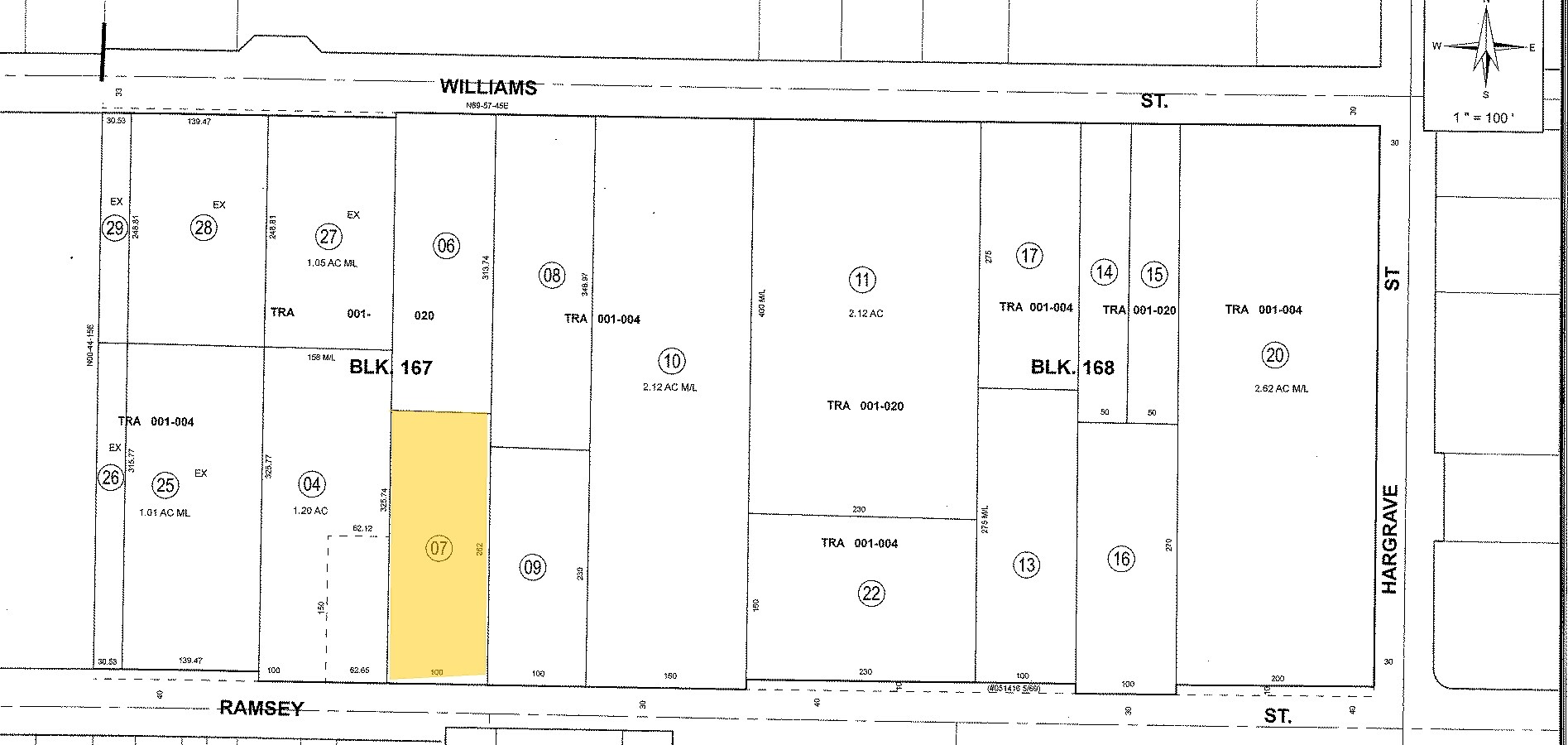 521 E Ramsey St, Banning, CA à vendre Plan cadastral– Image 1 sur 2