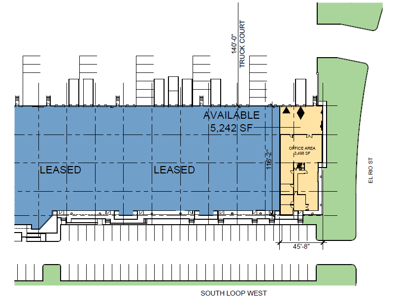 8272 El Rio St, Houston, TX à louer Plan de site– Image 1 sur 1