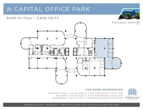 6404 Ivy Ln, Greenbelt, MD à louer Plan d’étage– Image 1 sur 1