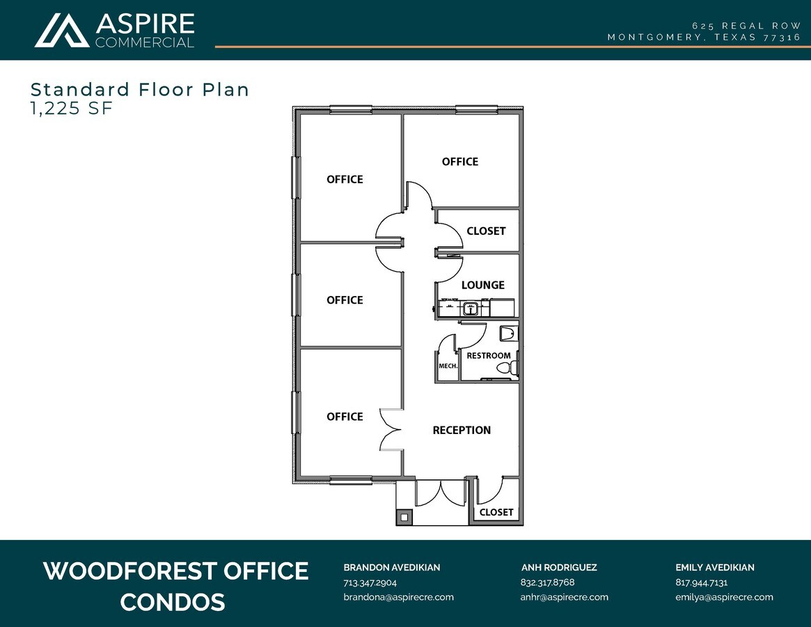 625 Regal Row, Montgomery, TX 77316 - Lot 804 -  - Plan d’étage - Image 1 of 4