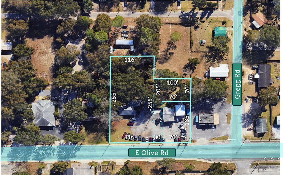 2171 Olive Rd, Pensacola, FL à vendre - Photo de l’immeuble – Image 2 sur 10